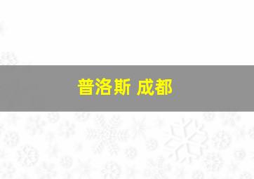 普洛斯 成都